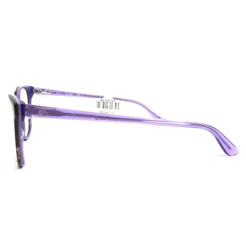 Guess Petite Eyeglasses Frames GU2734 083 Brown Tortoise Purple 49-17-140